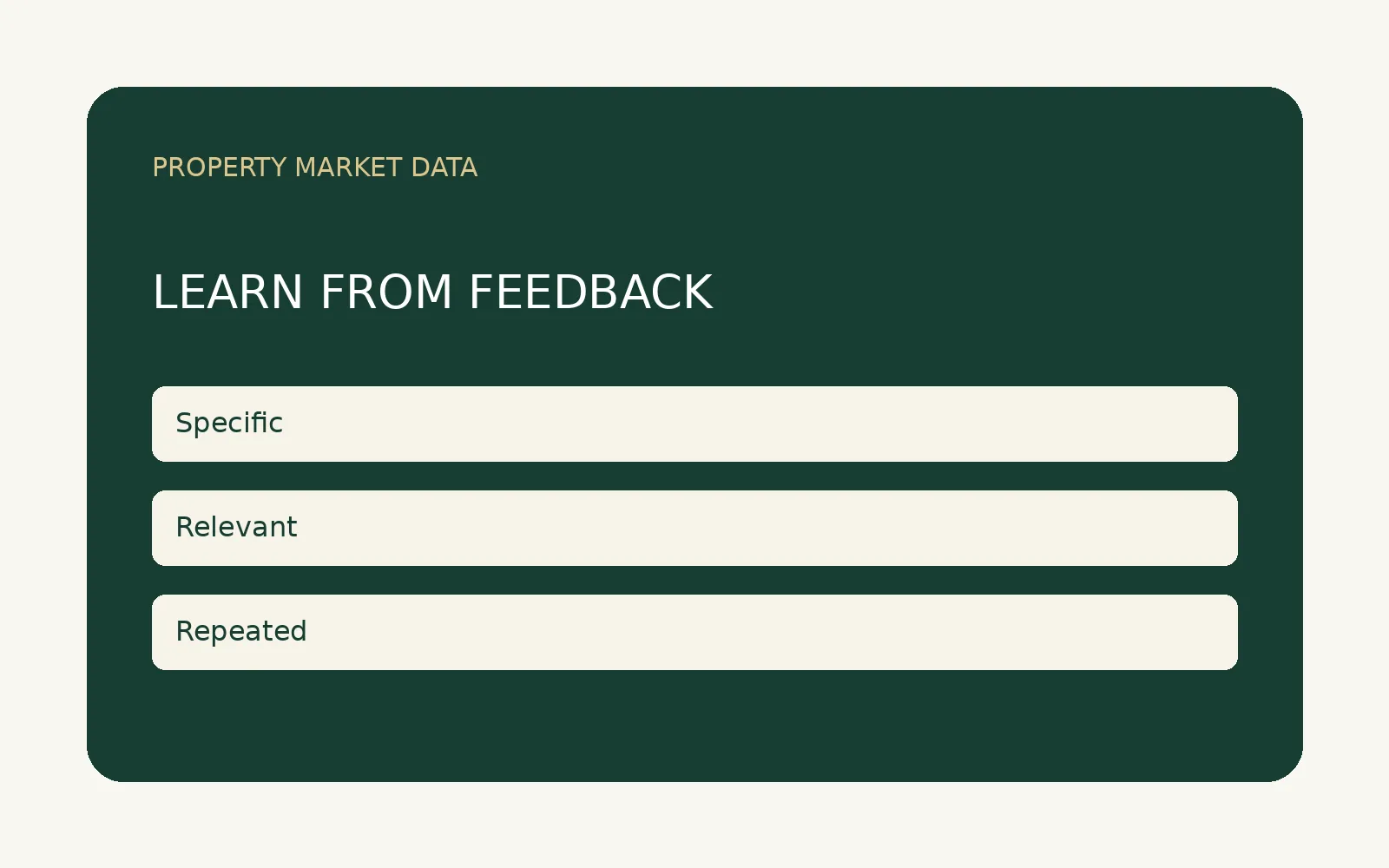 Editorial graphic introducing how to use viewing feedback to improve a house sale