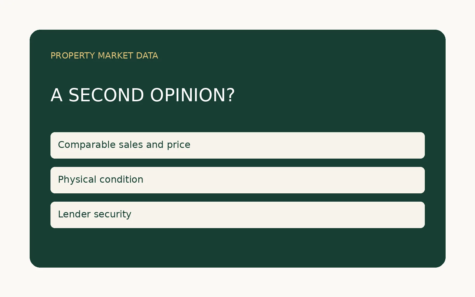 Editorial illustration introducing when is a second property market opinion worth paying for?